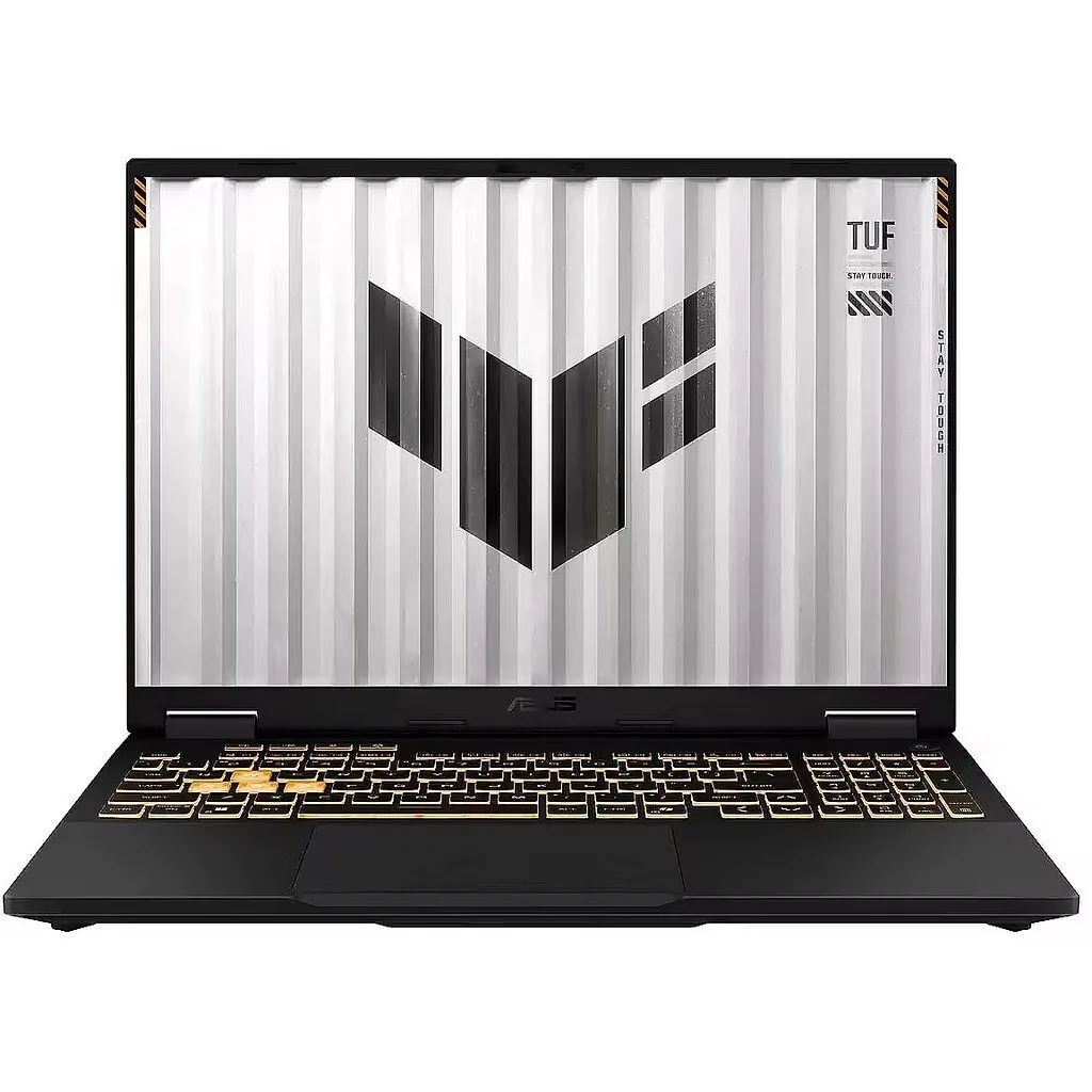 Asus TUF Gaming F16 FX608JMR-RV121W 16" IPS FHD+ 165Hz (i5-14450HX/16GB/512GB SSD/GeForce RTX 5060/W11 Home) Jaeger Grey (International English Keyboard) - Image 1