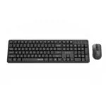 Gembird Silent Key Pro Ασύρματο Σετ Πληκτρολόγιο & Ποντίκι Αγγλικό US