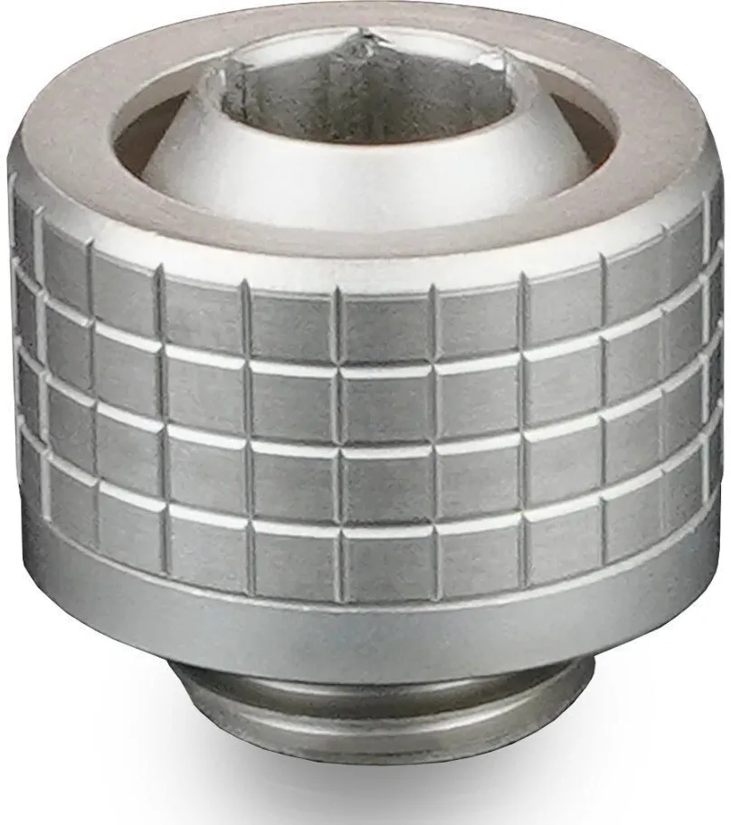 Thermal Grizzly Grizzly Deltamate Compression Fitting St13 For Soft Tubes Matt Nickel (tg-dm-fit-0217) Ασημί TG-DM-FIT-0217 - Image 1