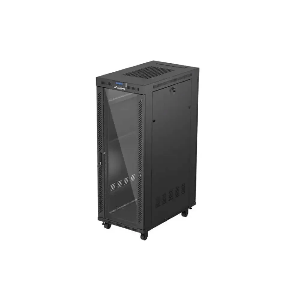 20260504133205_lanberg_epidapedia_kampina_rack_19u_mayro.jpeg Lanberg Επιδαπέδια Καμπίνα Rack 19U Μαύρο - Image 1