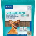 Virbac Veggiedent Λιχουδιά για Σκύλους κατά της Πέτρας & Πλάκας 114gr 15τμχ