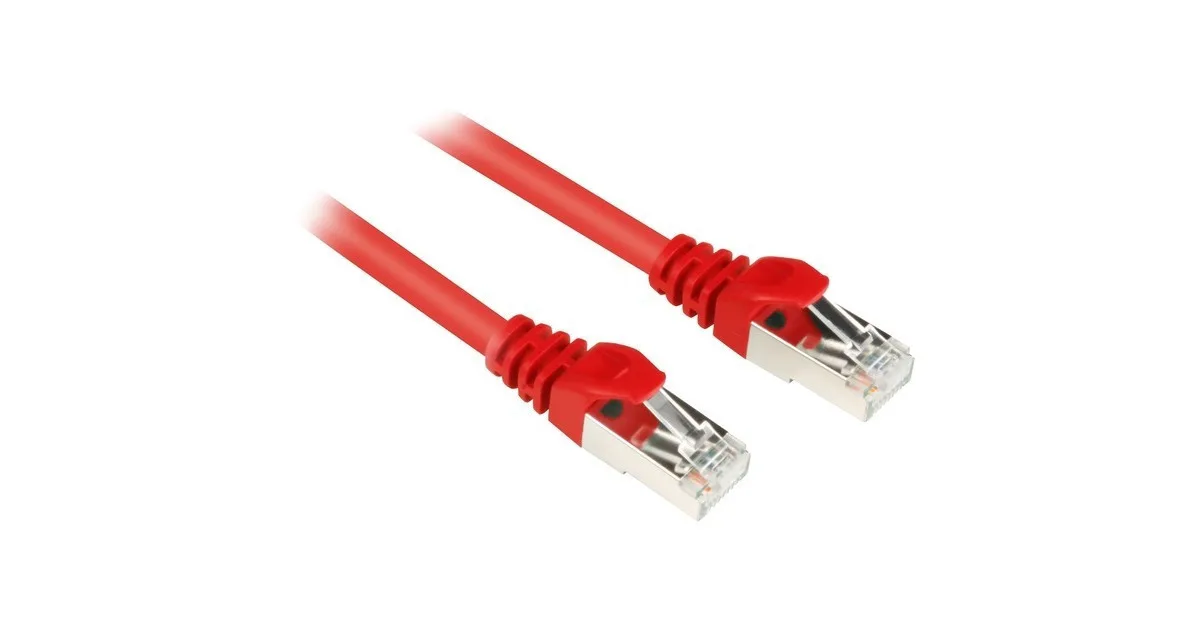 20260504160746_sharkoon_s_ftp_cat_6_kalodio_diktyou_ethernet_1m_kokkino_1tmch.jpeg Sharkoon S/FTP Cat.6 (Gigabit) Καλώδιο Δικτύου Ethernet 1m Κόκκινο - Image 1