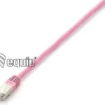 Equip S/FTP Cat.6 (Gigabit) Καλώδιο Δικτύου Ethernet 20m Ροζ 605589
