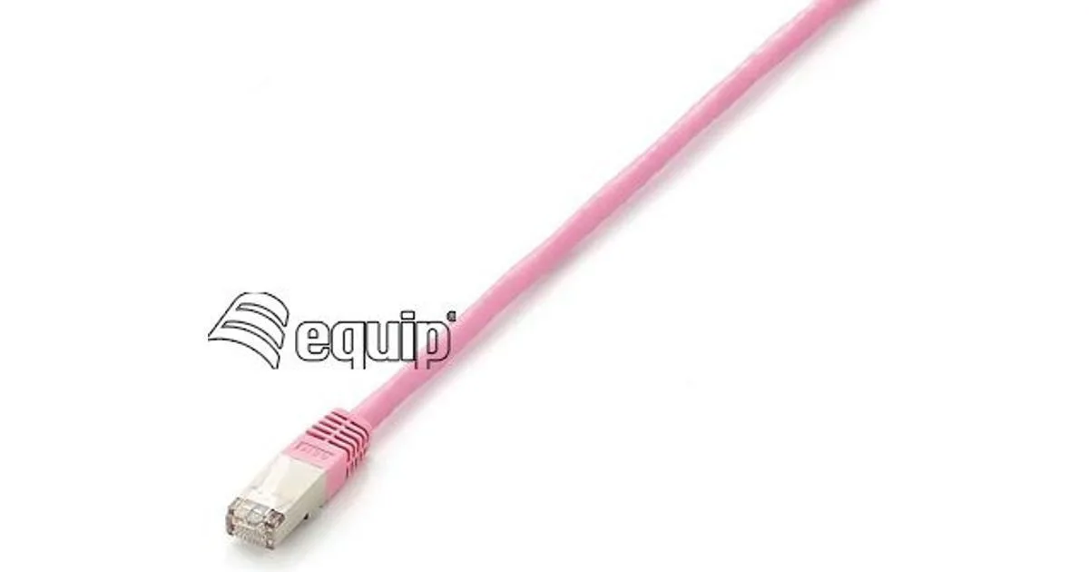 20260504160805_67bf725e.jpeg Equip S/FTP Cat.6 (Gigabit) Καλώδιο Δικτύου Ethernet 20m Ροζ 605589 - Image 1
