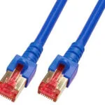 EFB S/FTP Cat.6 (Gigabit) Καλώδιο Δικτύου Ethernet 2m Μπλε K5513.2