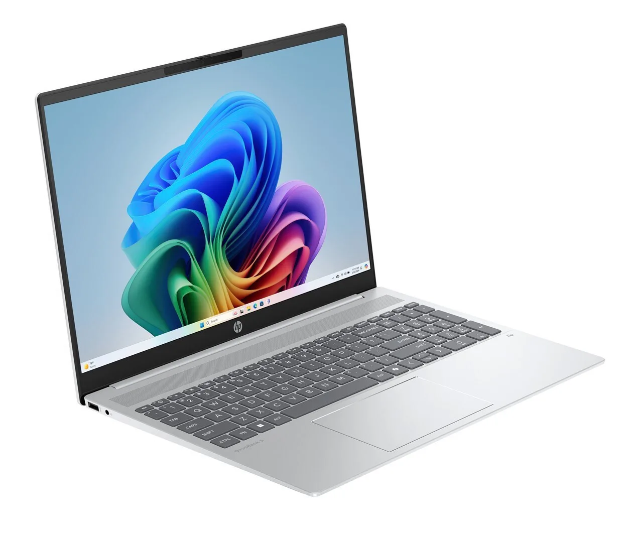 HP OmniBook 5 16-ag1030nw 16" IPS FHD (Ryzen AI 300 Series-7 350/24GB/512GB SSD/W11 Home) Glacial Silver (US Keyboard) - Image 1