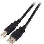 Efb Usb2.0 Anschlusskabel A-b St.-st. 1.8m Schwarz Classic