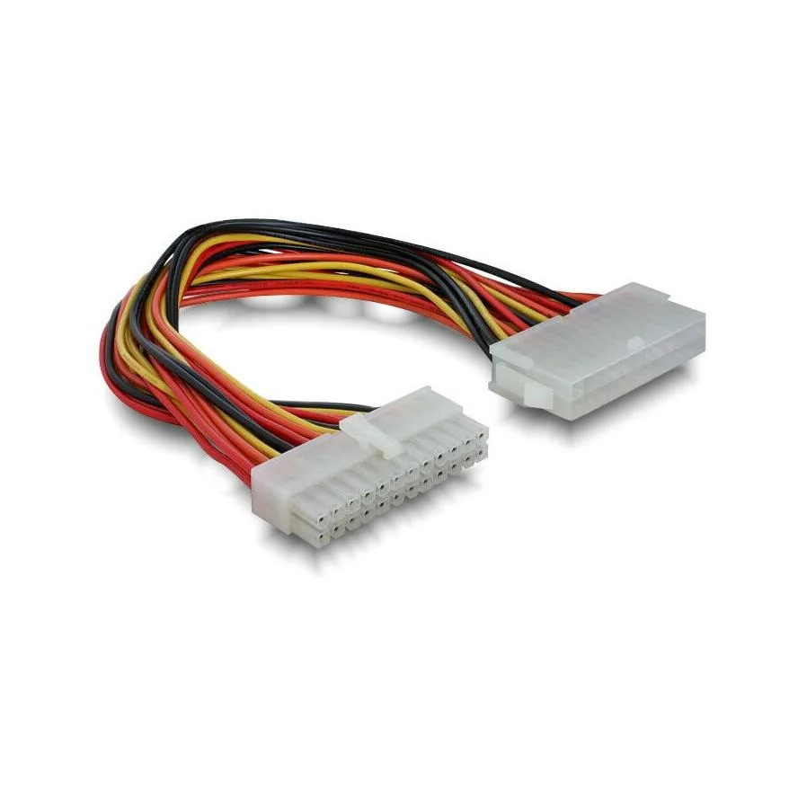 20260504165341_delock_24_pin_atx_24_pin_atx_cable_0_27m_polychromo_82989.jpeg DeLock 24-Pin ATX - 24-Pin ATX Cable 0.27m Πολύχρωμο 82989 - Image 1