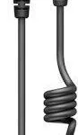 Sennheiser Καλώδιο Ήχου 3.5mm male - 3.5mm male Μαύρο με Επίχρυσους Ακροδέκτες