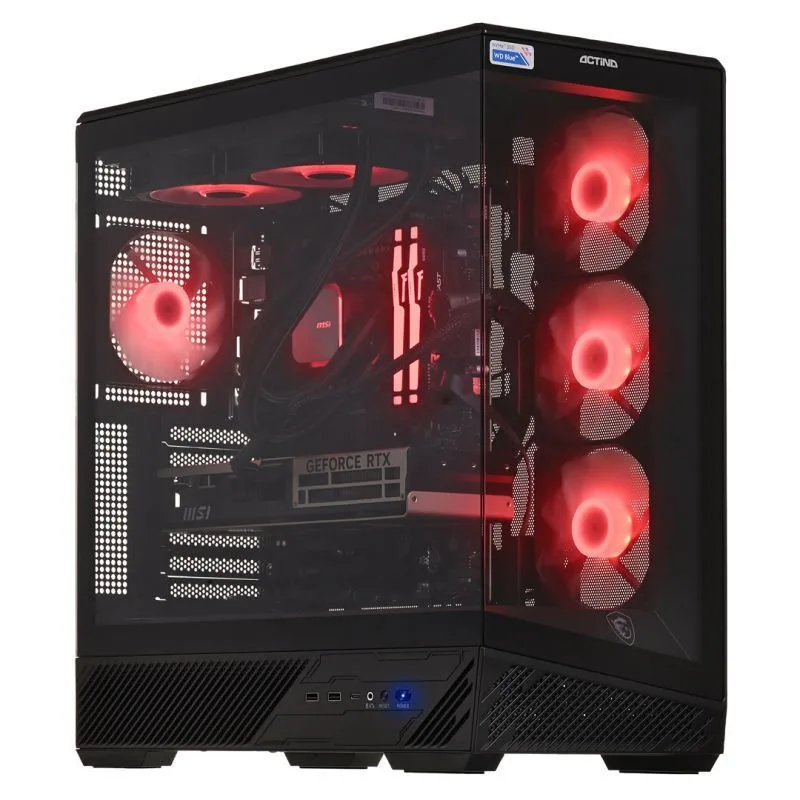 Actina 5901443441229 Gaming Desktop PC (Ultra 5-245KF/16GB DDR5/1TB SSD/GeForce RTX 5060/No OS) - Image 1