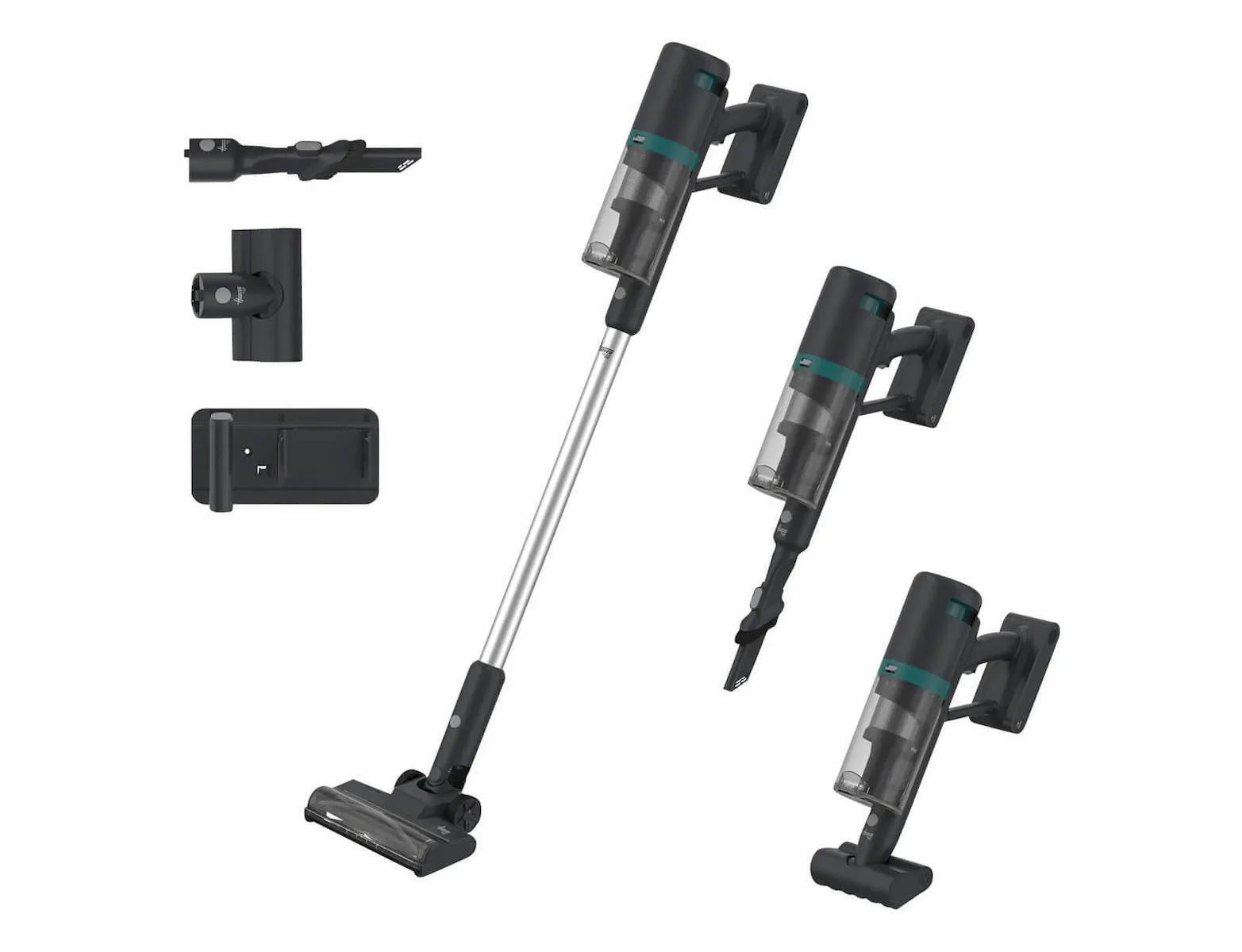 Hoover Hfg10p 011 Επαναφορτιζόμενη Σκούπα 2 σε 1 Stick & Χειρός 25.9V Μπλε - Image 1