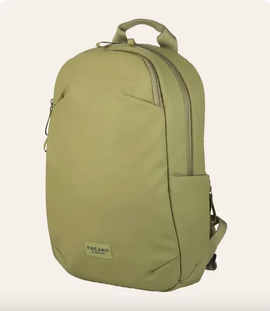 Tucano Αδιάβροχη Τσάντα Πλάτης για Laptop 16" σε Πράσινο χρώμα - Image 1