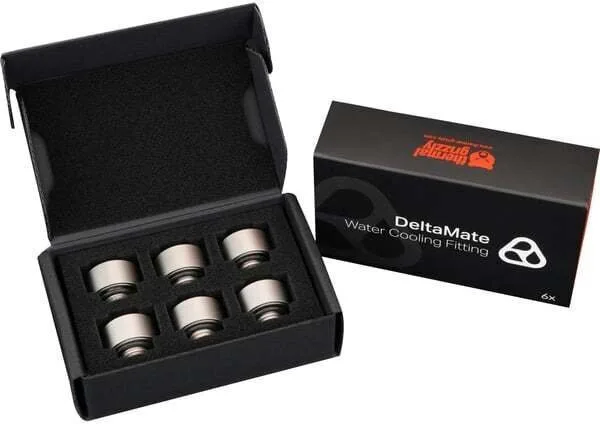 Thermal Grizzly Grizzly Deltamate Extender Mf10 Pack Of 6 Matt Nickel (tg-dm-fit-6206) Ασημί TG-DM-FIT-6206 - Image 1