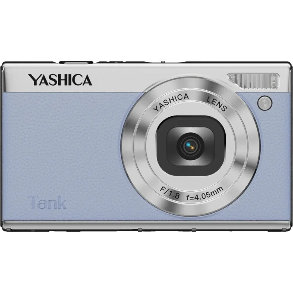 Yashica Tank Compact Φωτογραφική Μηχανή 12MP Οπτικού Ζουμ 8x Μπλε - Image 1