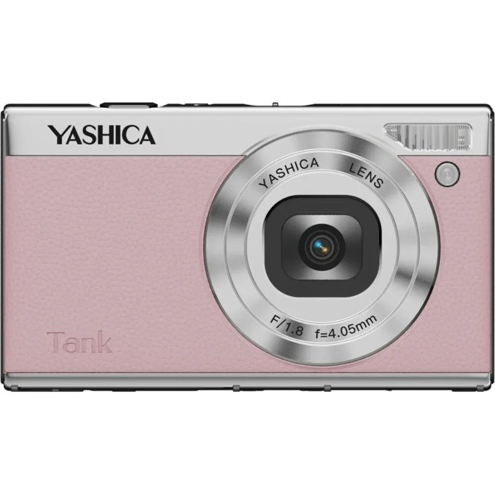 Yashica Tank Compact Φωτογραφική Μηχανή 12MP Οπτικού Ζουμ 8x Ροζ - Image 1