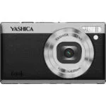 Yashica Tank Compact Φωτογραφική Μηχανή 12MP Οπτικού Ζουμ 8x Μαύρη
