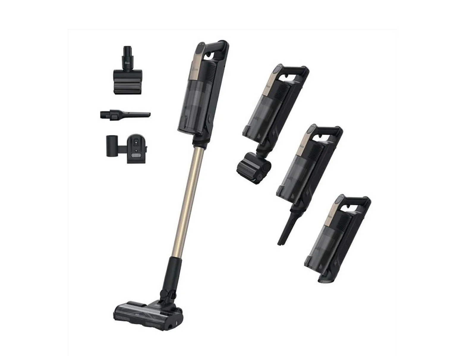 Hoover HF310P 011 Επαναφορτιζόμενη Σκούπα 2 σε 1 Stick & Χειρός Χρυσή - Image 1