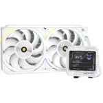 Valkyrie V240 LCD Υδρόψυξη AIO CPU με 2 Ανεμιστήρες 120mm Λευκή