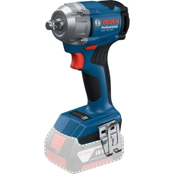 Bosch GDS 18V-350 Professional Brushless Μπουλονόκλειδο Μπαταρίας 18V Solo με Υποδοχή 1/2" - Image 1