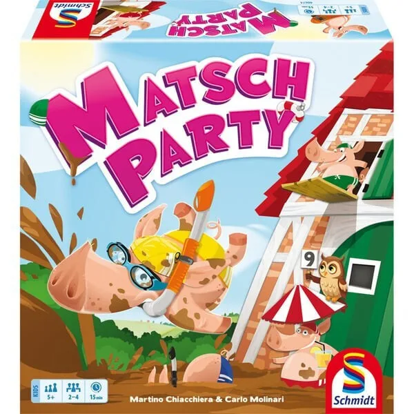 20260507100819_epitrapezio_paichnidi_matsch_party_gia_2_4_paiktes_5_eton_40674_ger_schmidt_spiele.jpeg Επιτραπέζιο Παιχνίδι Matsch Party για 2-4 Παίκτες 5+ Ετών 40674 (GER) Schmidt Spiele - Image 1