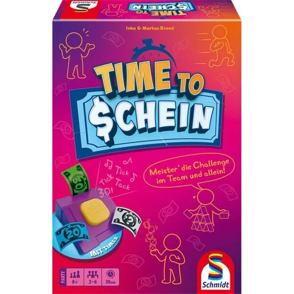 20260507103328_epitrapezio_paichnidi_time_to_schein_gia_2_4_paiktes_8_eton_49483_schmidt_spiele.jpeg Επιτραπέζιο Παιχνίδι Time to Schein για 2-4 Παίκτες 8+ Ετών 49483 Schmidt Spiele - Image 1