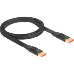 DeLock Cable DisplayPort male - DisplayPort male 1m Μαύρο (81005)