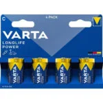 Varta Longlife Power Αλκαλική Μπαταρία C 1.5V 04914121424