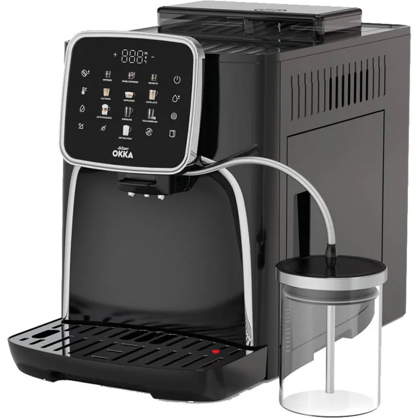 20260507115937_arzum_okka_espresso_pro_m_aytomati_michani_espresso_1450w_piesis_19bar_gia_cappuccino_mayri.jpeg Arzum Okka Espresso Pro M Αυτόματη Μηχανή Espresso 1450W Πίεσης 19bar για Cappuccino Μαύρη - Image 1