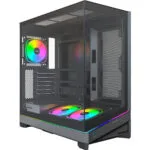 Montech Sky 3 Gaming Midi Tower Κουτί Υπολογιστή με Πλαϊνό Παράθυρο Μαύρο