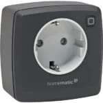 HomeMatic Μονή Εξωτερική Πρίζα Ρεύματος Γκρι