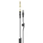 Sennheiser Καλώδιο Ήχου 3.5mm male - 3.5mm male Μαύρο 1.8m με Επίχρυσους Ακροδέκτες