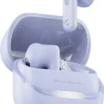 Havit Space T1 TW983 Earbud Bluetooth Handsfree Ακουστικά με Αντοχή στον Ιδρώτα και Θήκη Φόρτισης Μωβ