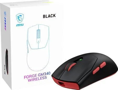20260508140349_msi_forge_gm340_gaming_pontiki_mayro.jpeg MSI Forge GM340 Gaming Ποντίκι Μαύρο - Image 1