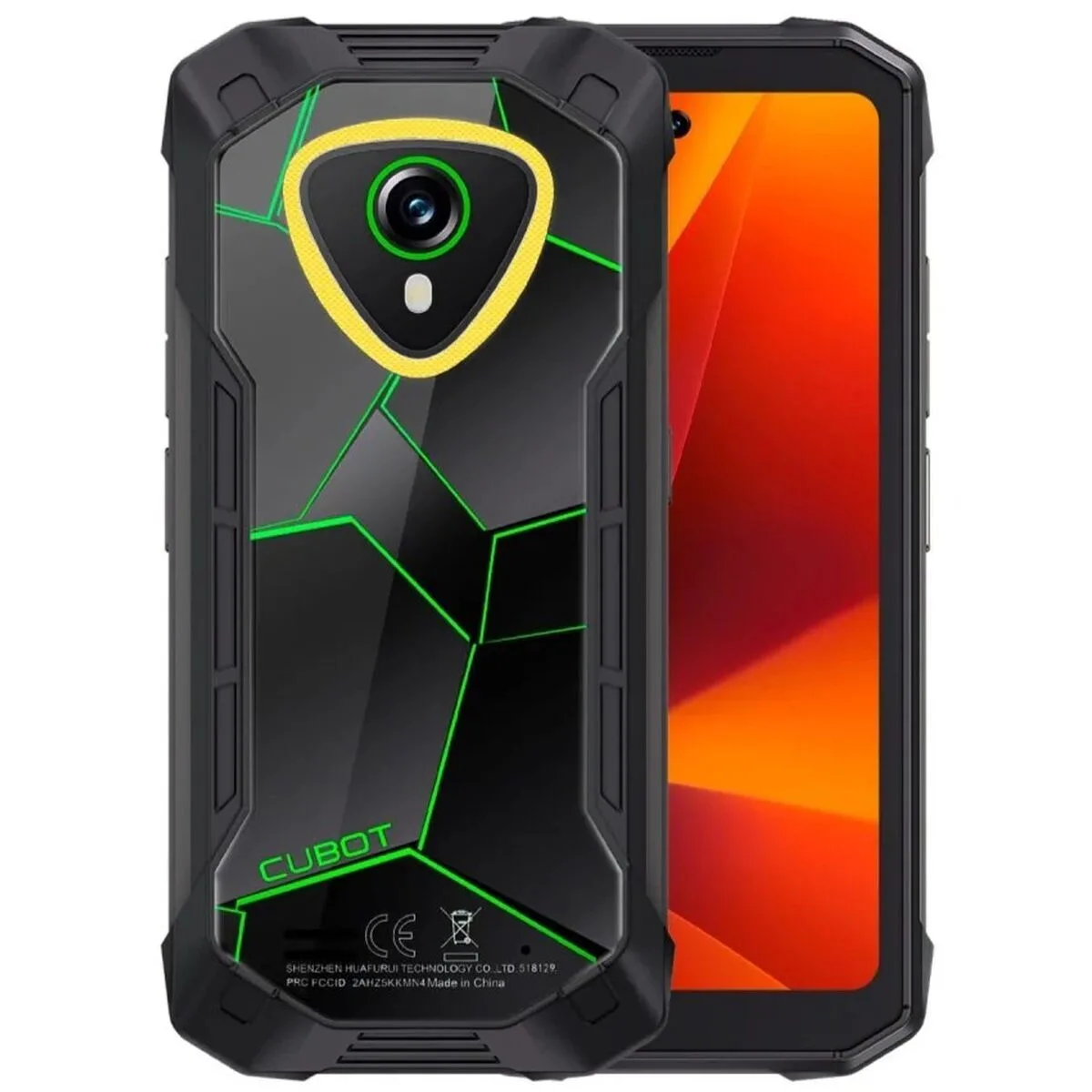 Cubot Kingkong Mini 4 Dual SIM (6/128GB) Black / Green - Image 1