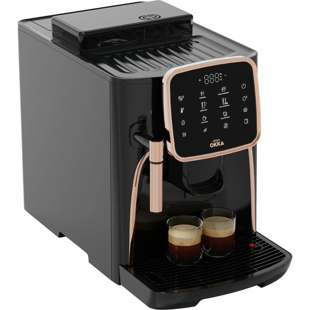 20260508225128_arzum_okka_espresso_pro_aytomati_michani_espresso_1450w_piesis_19bar_me_mylo_alesis_mayri.jpeg Arzum Okka Espresso Pro Αυτόματη Μηχανή Espresso 1450W Πίεσης 19bar με Μύλο Άλεσης Μαύρη - Image 1
