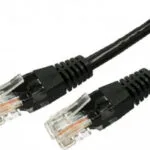 TB Print U/UTP Cat.5e (Gigabit) Καλώδιο Δικτύου Ethernet 0.5m Μαύρο 10τμχ