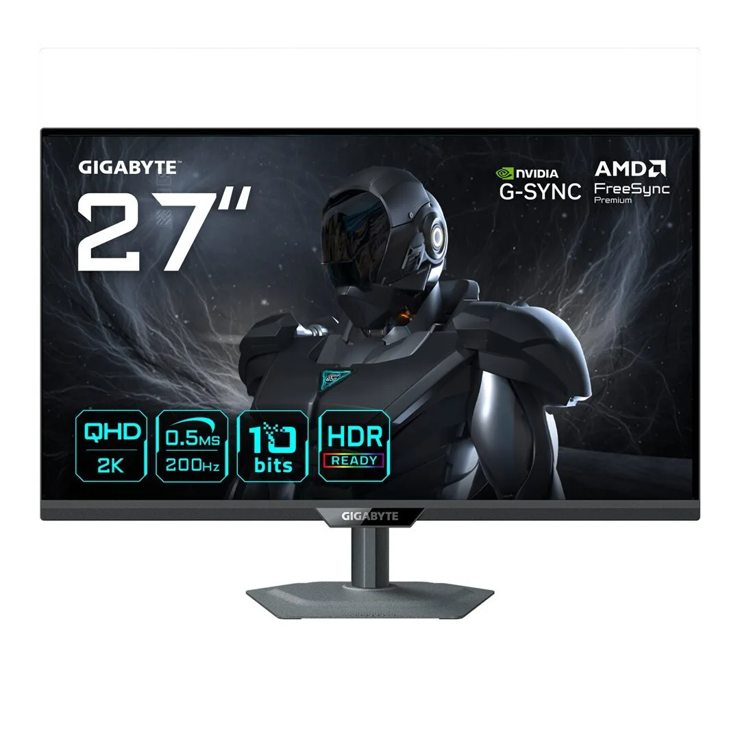 Gigabyte G27Q20 EK IPS HDR Gaming Monitor 27" QHD 2560x1440 200Hz με Χρόνο Απόκρισης 0.5ms GTG - Image 1