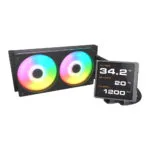 Cougar Poseidon Vistek PRO Υδρόψυξη AIO CPU με 2 Ανεμιστήρες 120mm και ARGB Φωτισμό