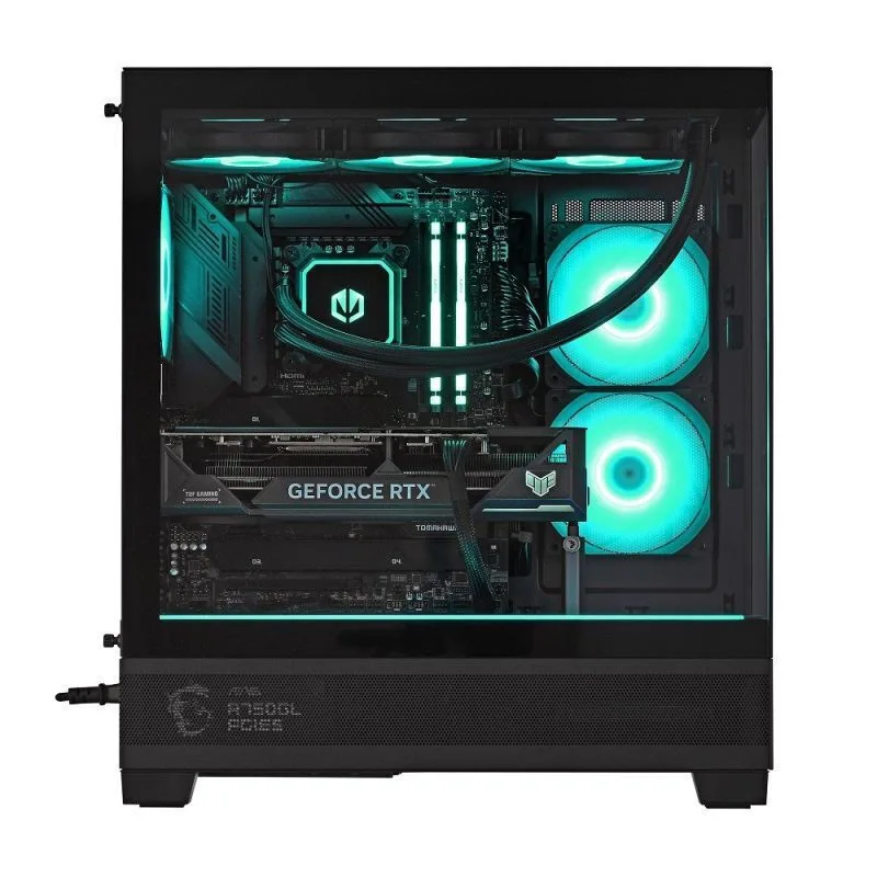 Actina 5901443443575 Gaming Desktop PC (Ultra 7-270K Plus/32GB DDR5/1TB SSD/GeForce RTX 5070 Ti/No OS) - Image 1