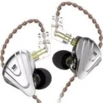 KZ Ακουστικά Ψείρες In Ear Zar No Mic Ασημί
