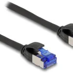 DeLock S/FTP Cat.6a (Gigabit) Καλώδιο Δικτύου Ethernet 3m Μαύρο