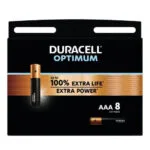 Duracell Optimum Αλκαλικές Μπαταρίες AAA 1.5V 8τμχ DUR-BA-LR03-OPTIMUM-8PK