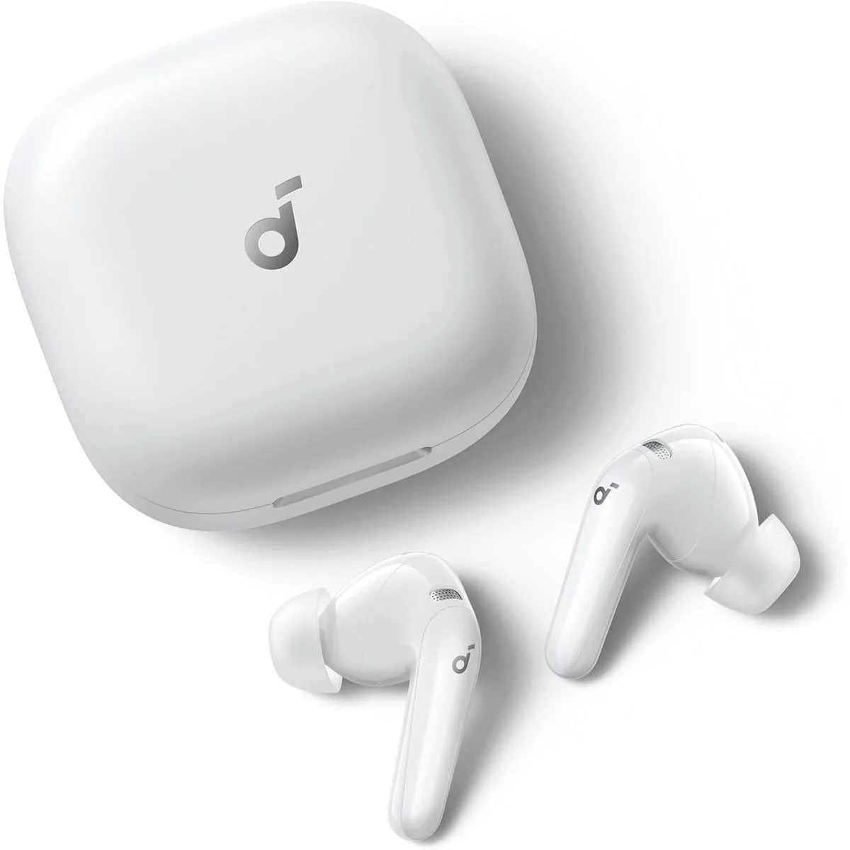 Soundcore by Anker P31i / R60i NC In-ear Bluetooth Handsfree Ακουστικά με Αντοχή στον Ιδρώτα και Θήκη Φόρτισης Λευκά - Image 1