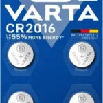 Varta Μπαταρίες Λιθίου Ρολογιών CR2016 3V 4τμχ