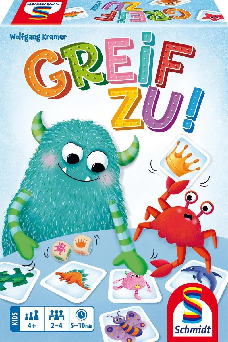 Επιτραπέζιο Παιχνίδι Greif Zu! για 2-4 Παίκτες 6+ Ετών 40681 (GER) Schmidt Spiele - Image 1