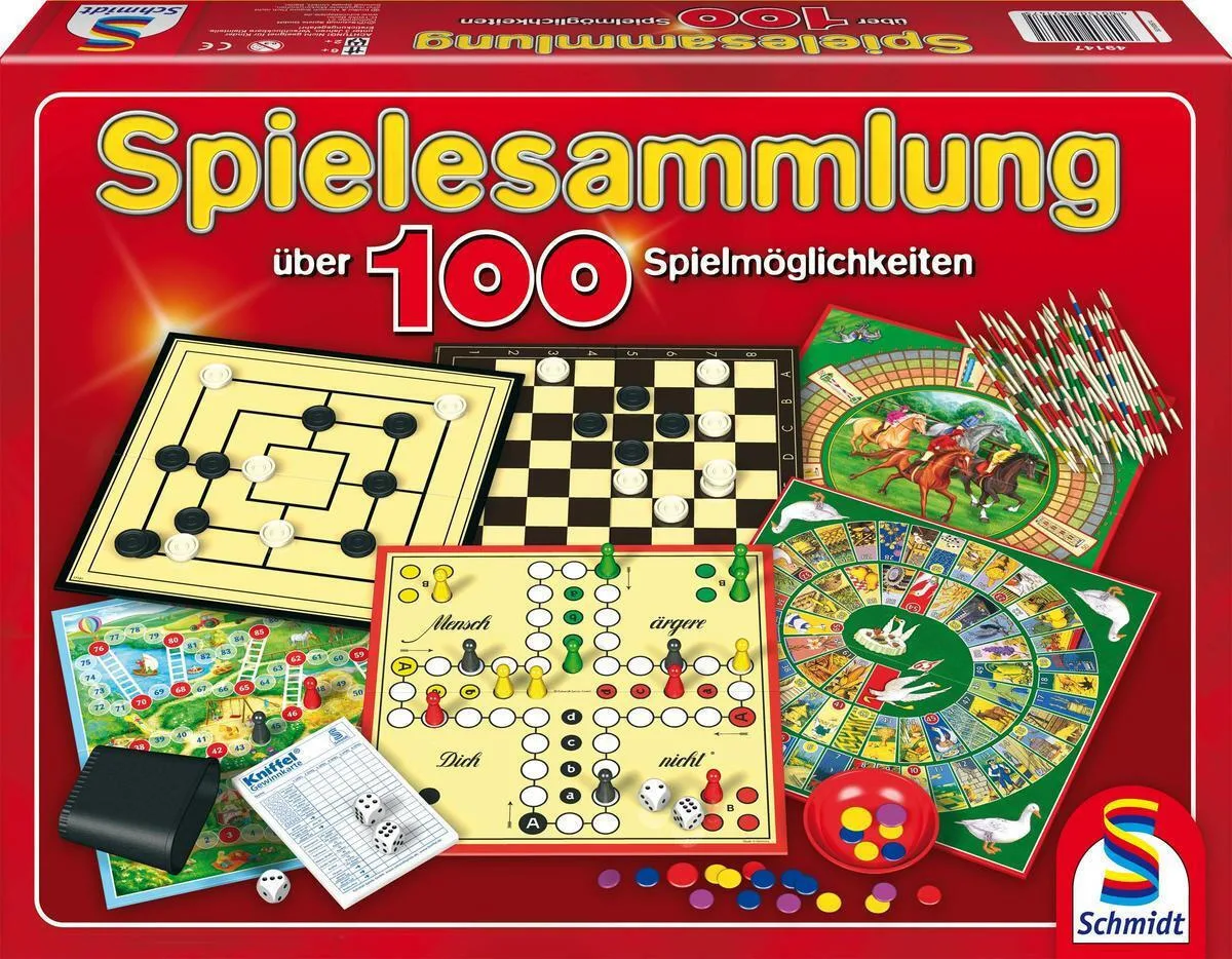 Επιτραπέζιο Παιχνίδι 100 Ways to Play για 2-6 Παίκτες 49147 (GER) Schmidt Spiele - Image 1