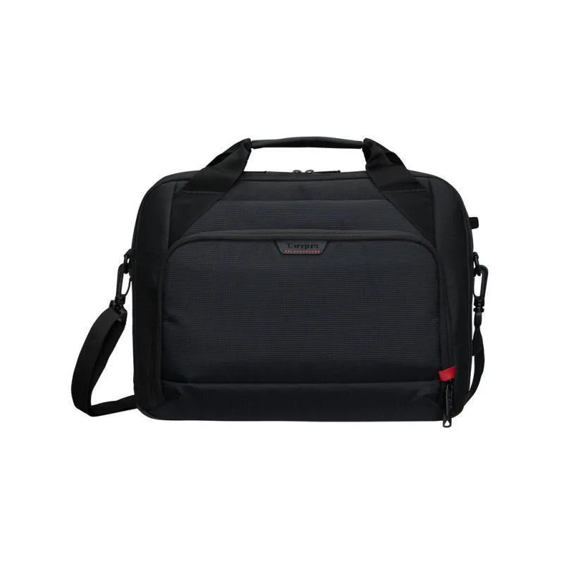 Targus Classic Ecosmart Laptop Bag Briefcase 13-14" Laptops Dimensions 10.23" X 2.55" X 10.82" Laptop Compartment Dimensions 12.8" X 8.9" Capacity 4.6 L Black - Image 1