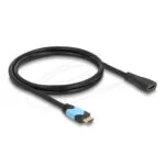 Delock 81997 Extension Cable Hdmi M To Hdmi F 1m Black 8k@60hz