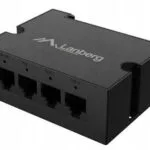 Lanberg DIN-FE4-AT-30W PoE+ Repeater