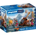 Playmobil Knights Καταπέλτης Ιπποτών Δράκου για 4 ετών 72117